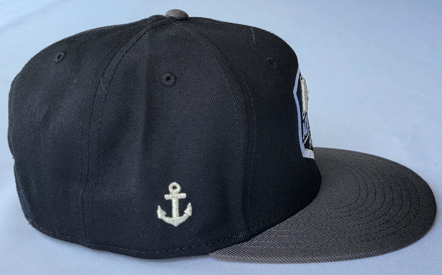 Active Dad Classic Snapback Hat- Black/Silver