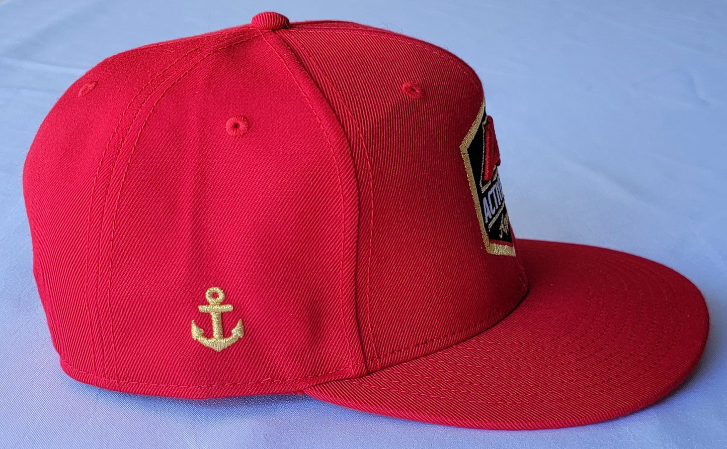 Active Dad Classic Snapback- Red/Gold