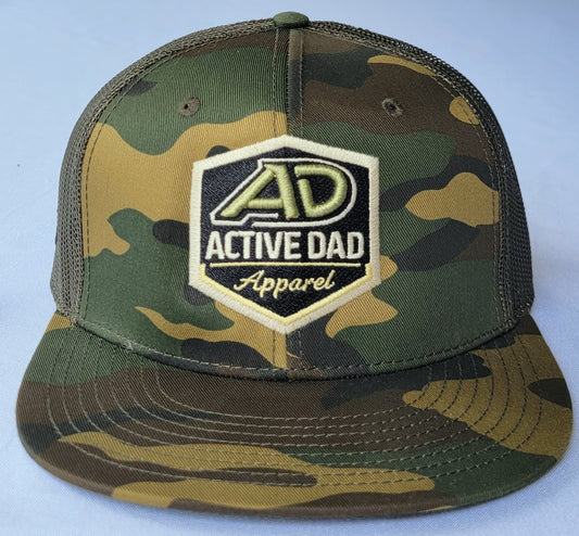 Active Dad Trucker Hat- Camouflage