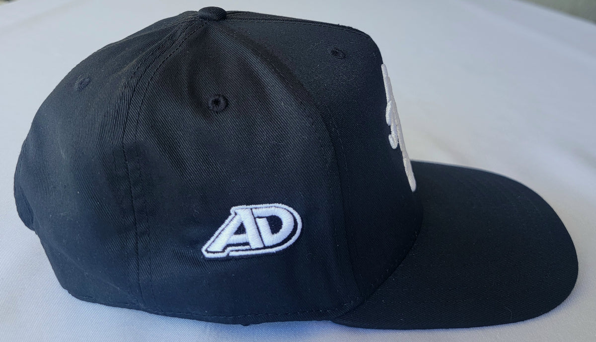 Active Dad Script Hat-Black